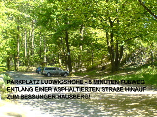 PARKPLATZ LUDWIGSH&Ouml;HE - 5 MINUTEN MARSCH ZUM GIPFEL!!